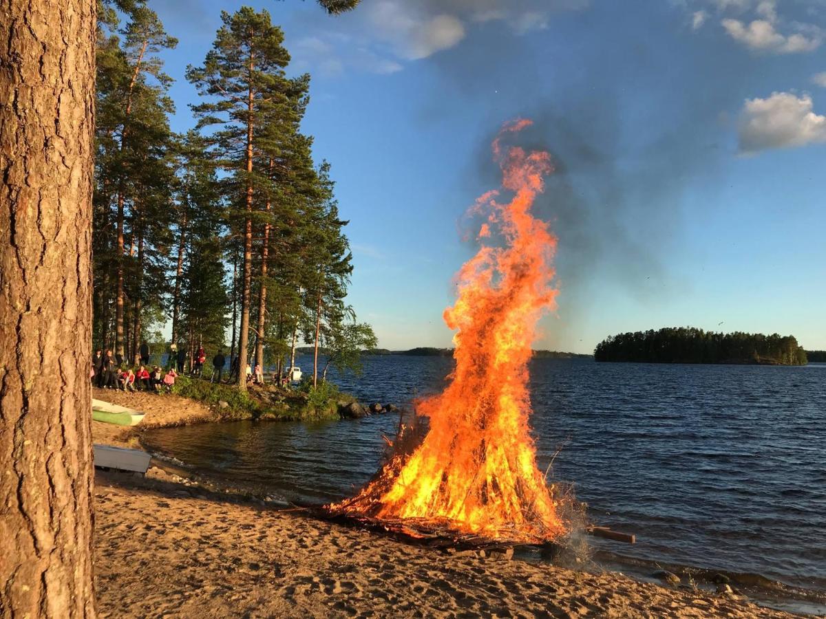 Koskenselkä Camping Villa Puumala Eksteriør bilde